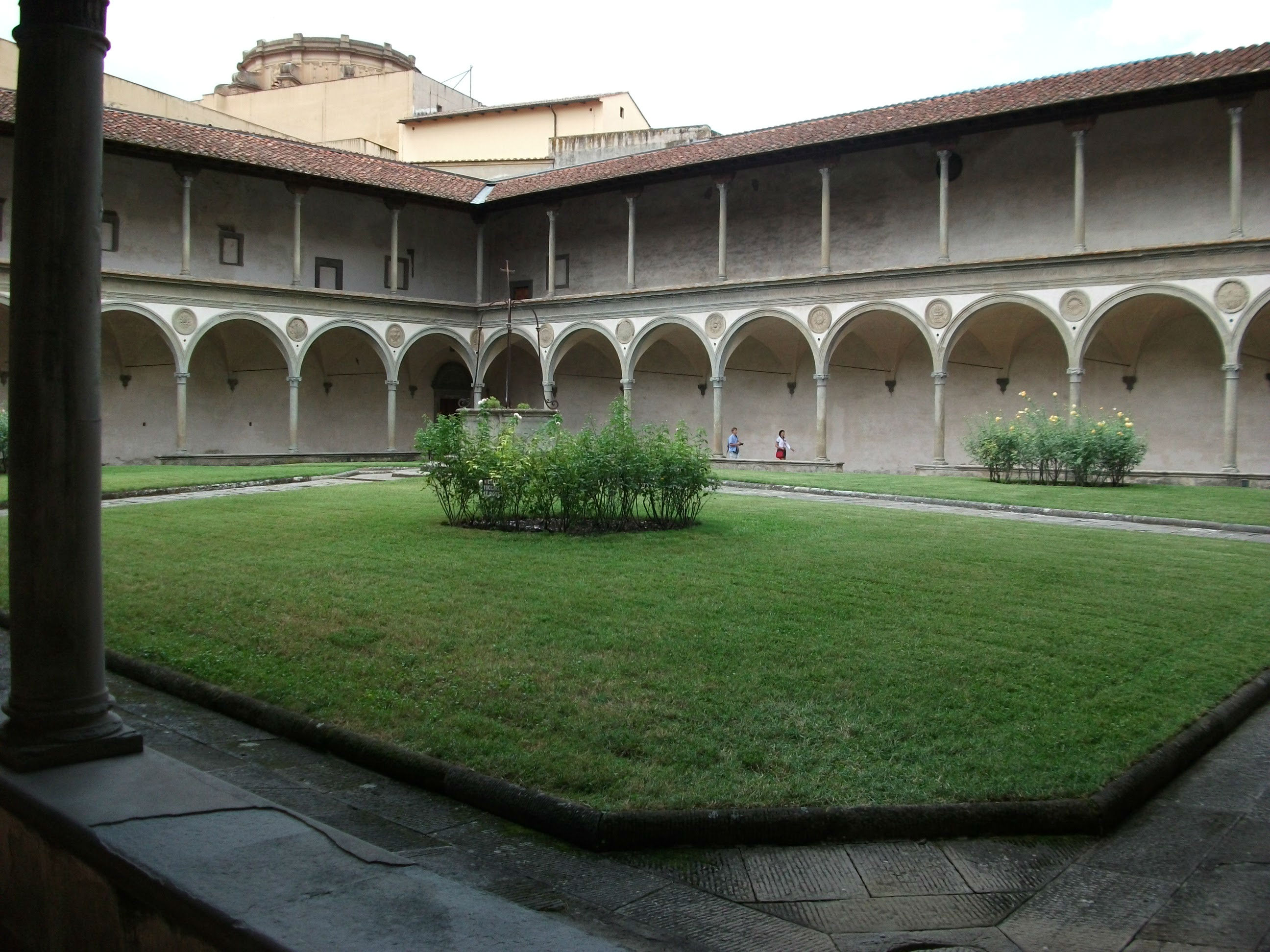 Basílica y claustro Santa Croce Florencia Hanníbal Lecter