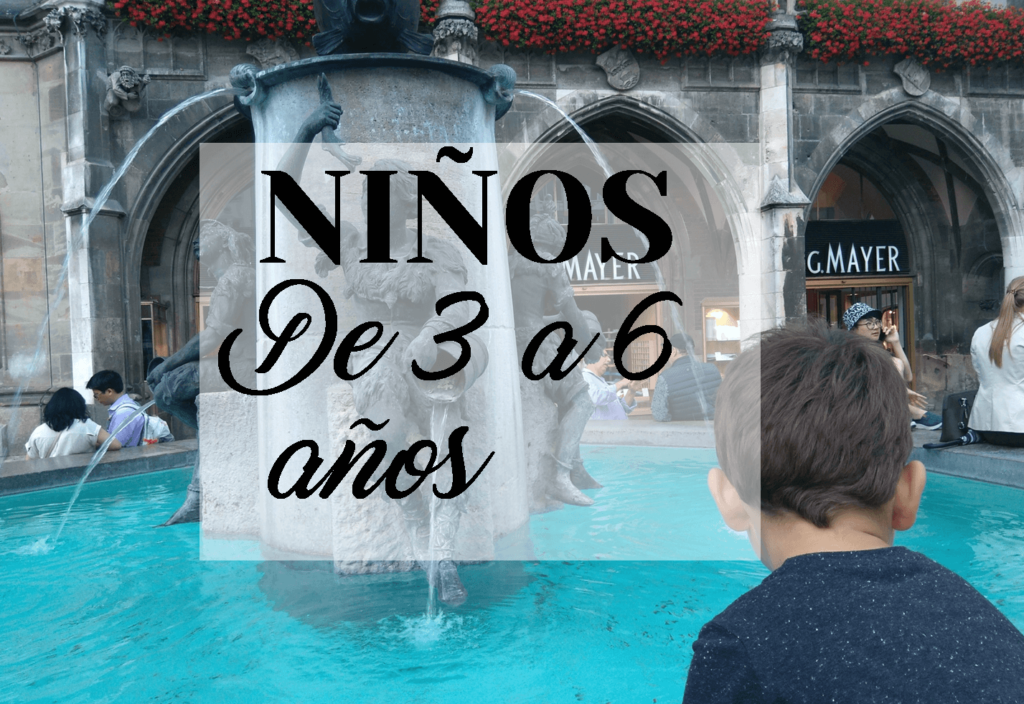 niños de 3 a 6 años