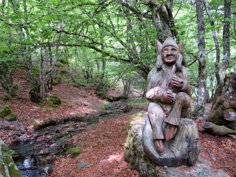 Senda de la Mitología leonesa en Carande